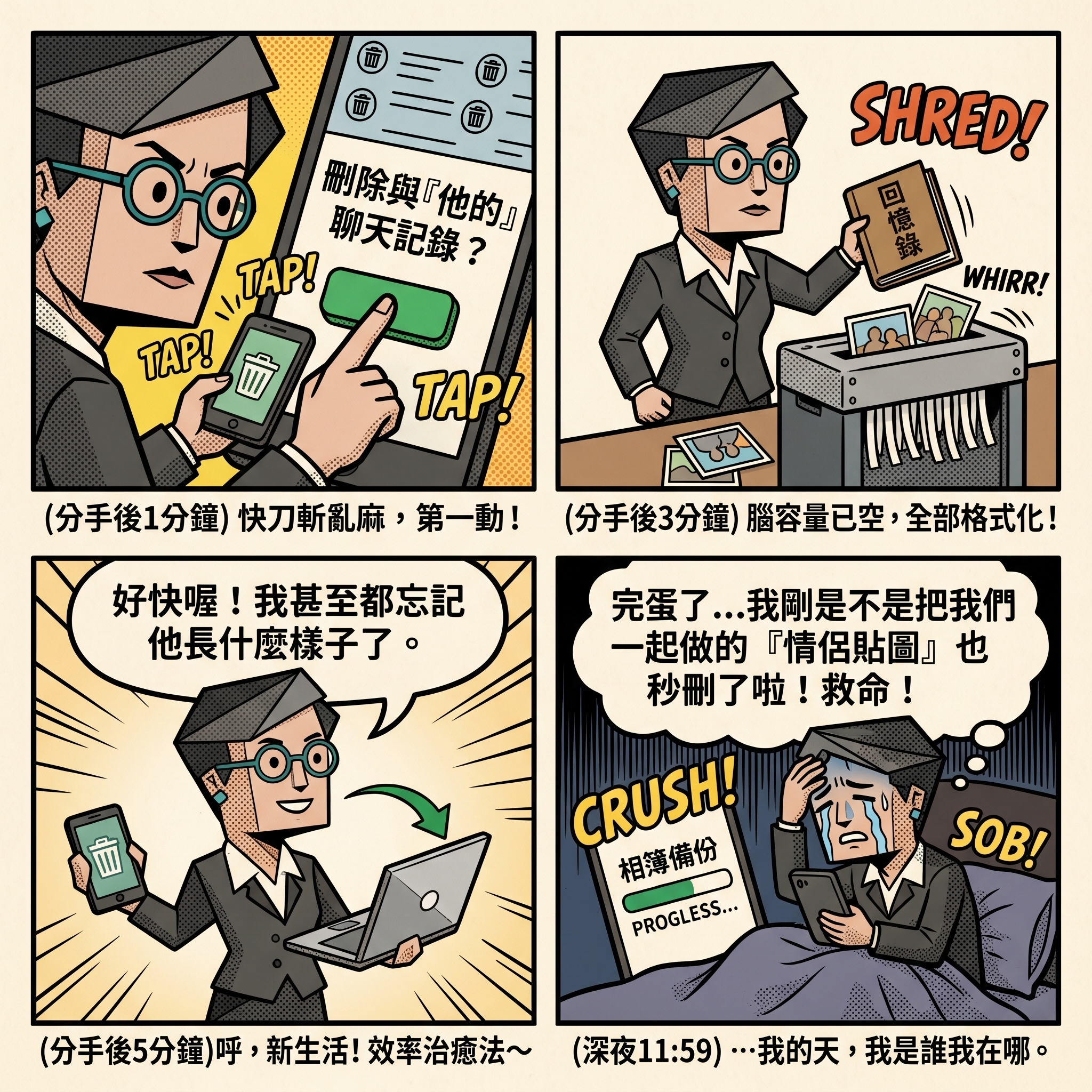 秒刪一切型