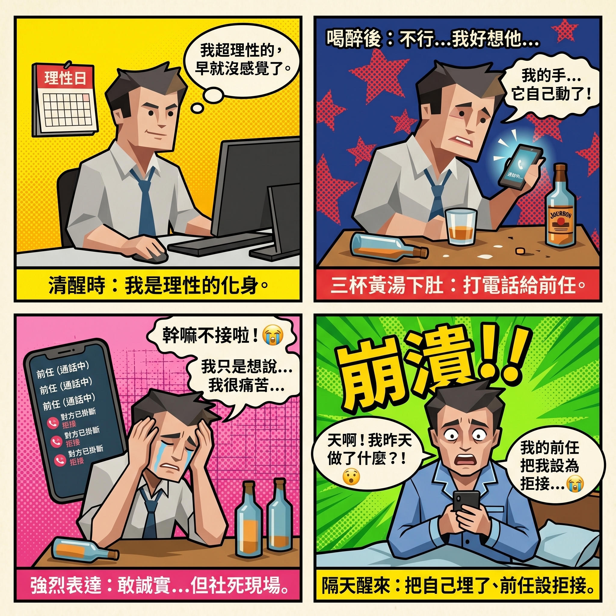 酒後傳訊魔