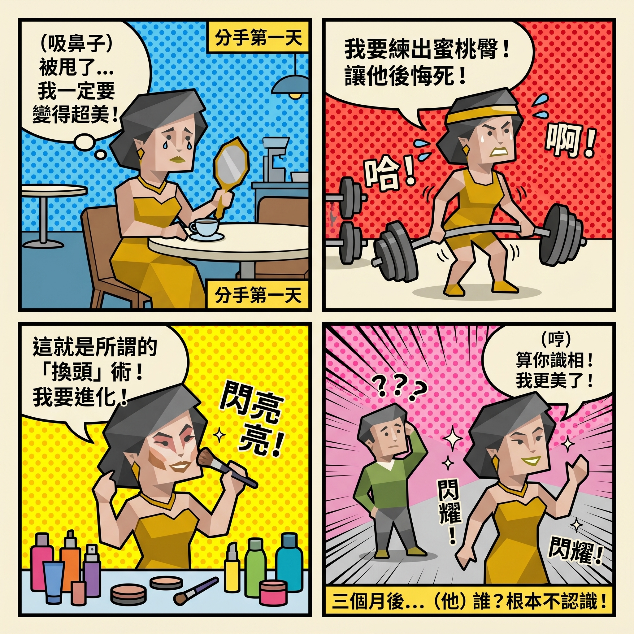 報復性變美型