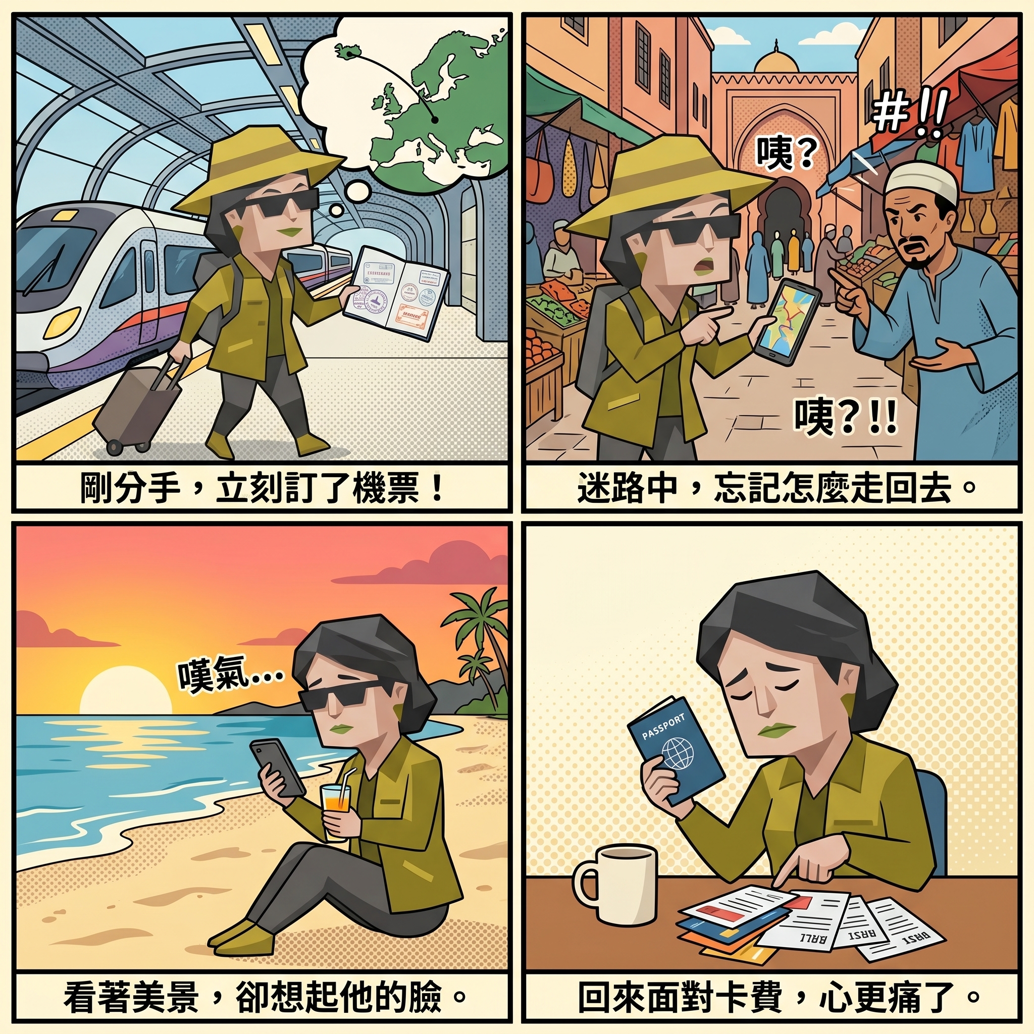 出走療傷型