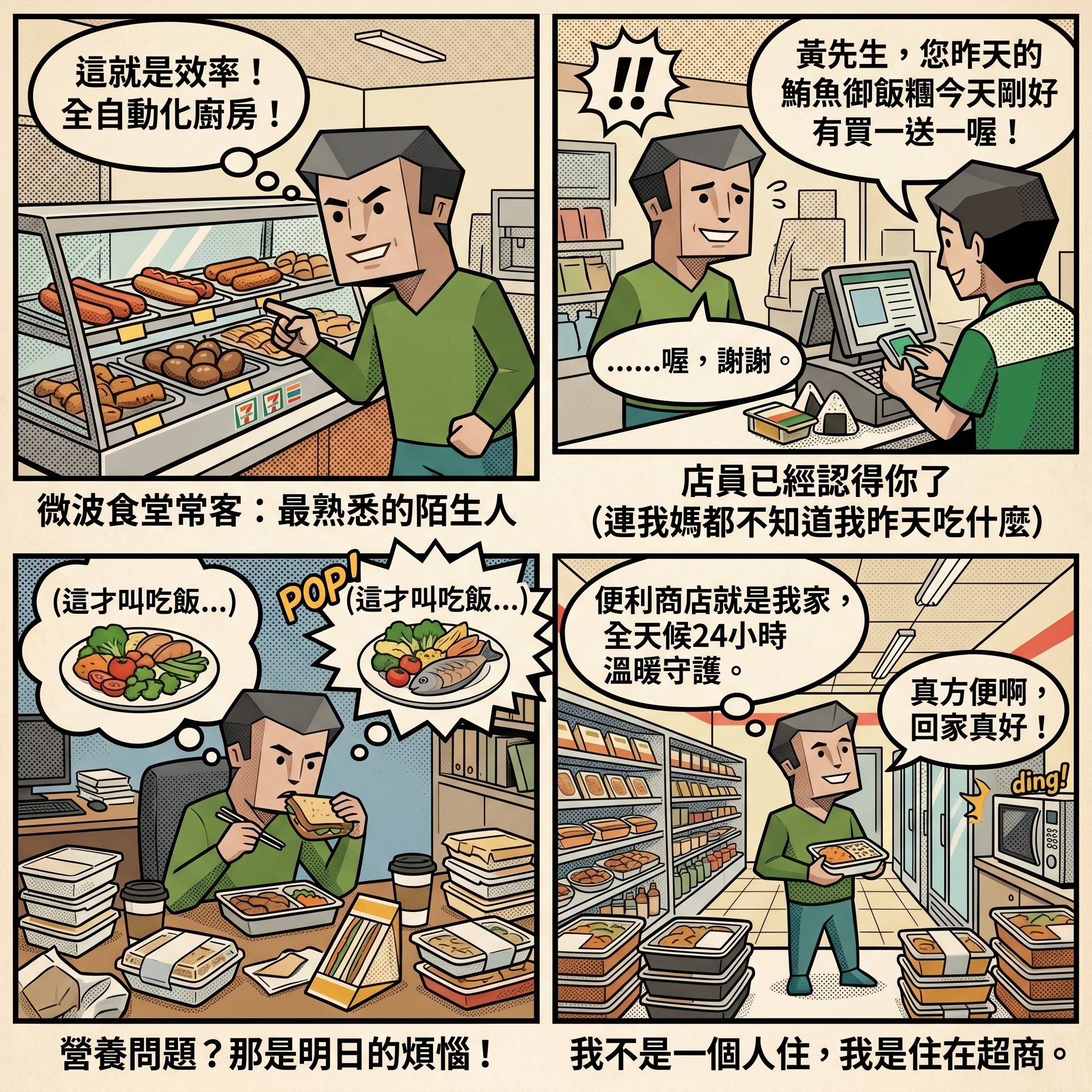 微波食堂常客