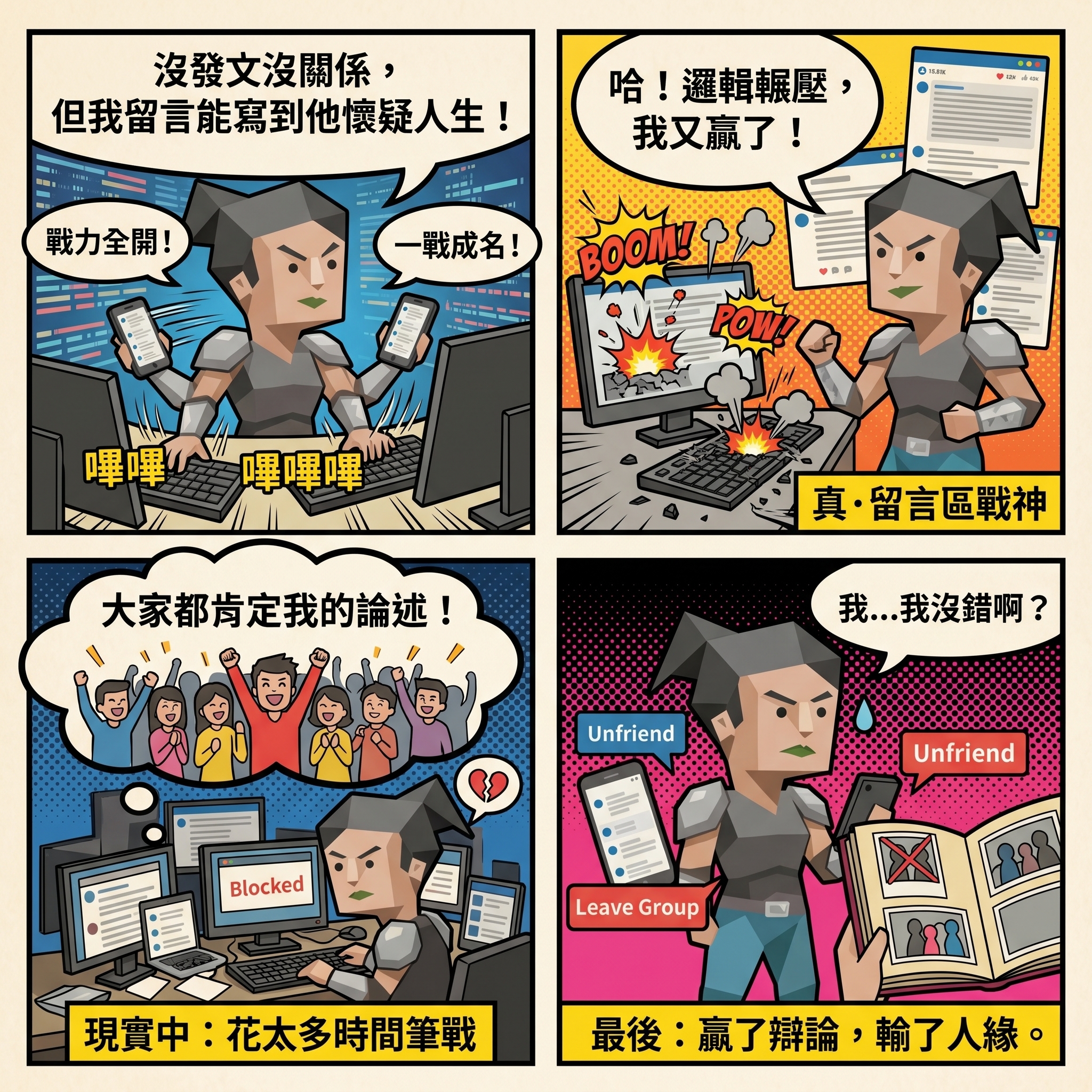 男女板留言戰神