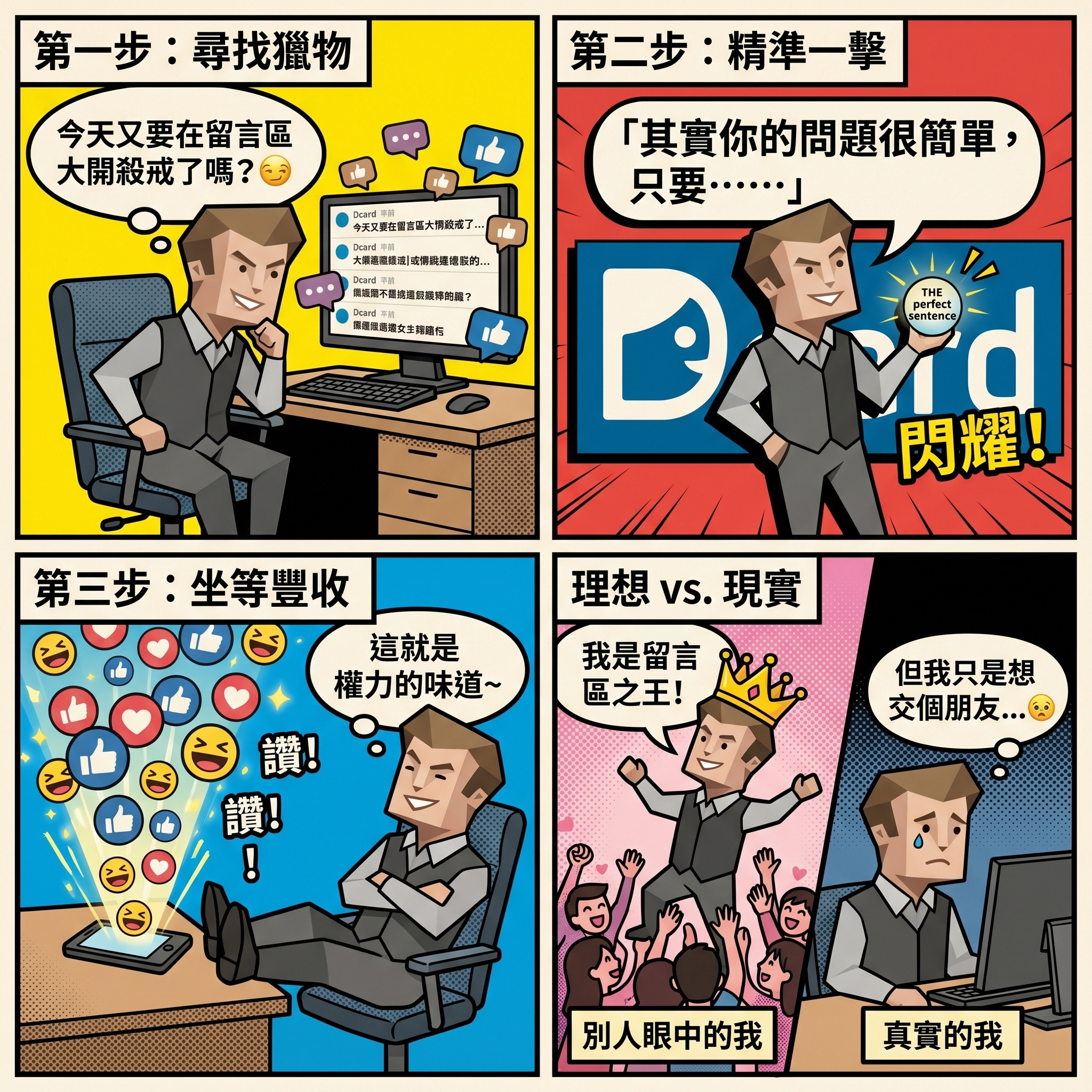 感情板陰陽一句話