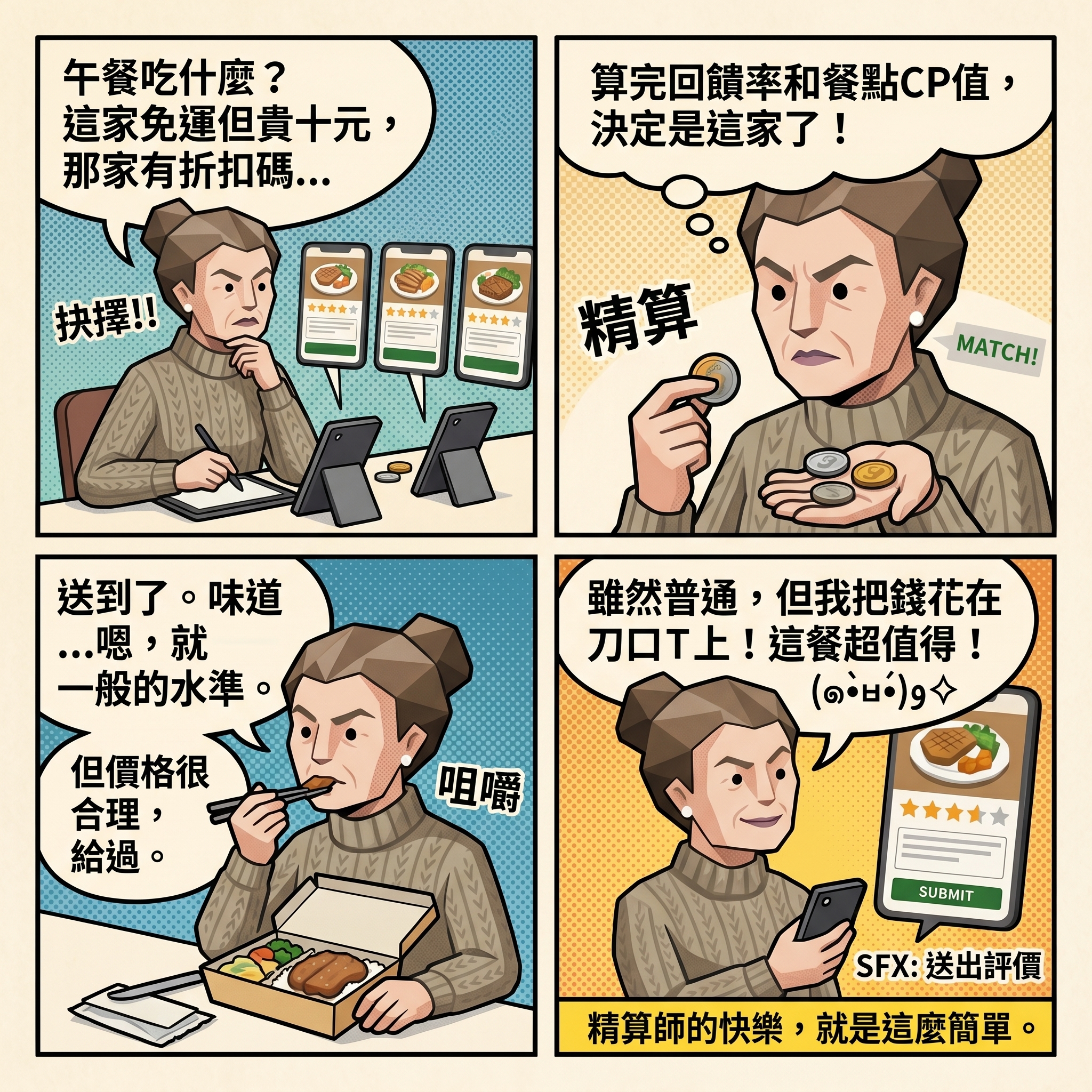 一毛評審員