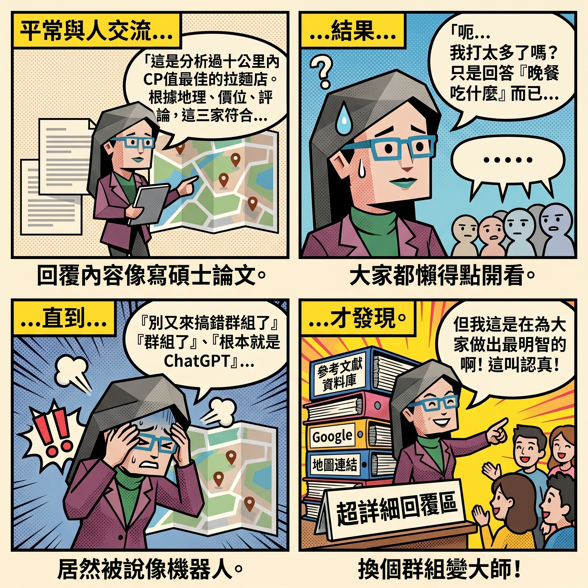 論文式回覆仔