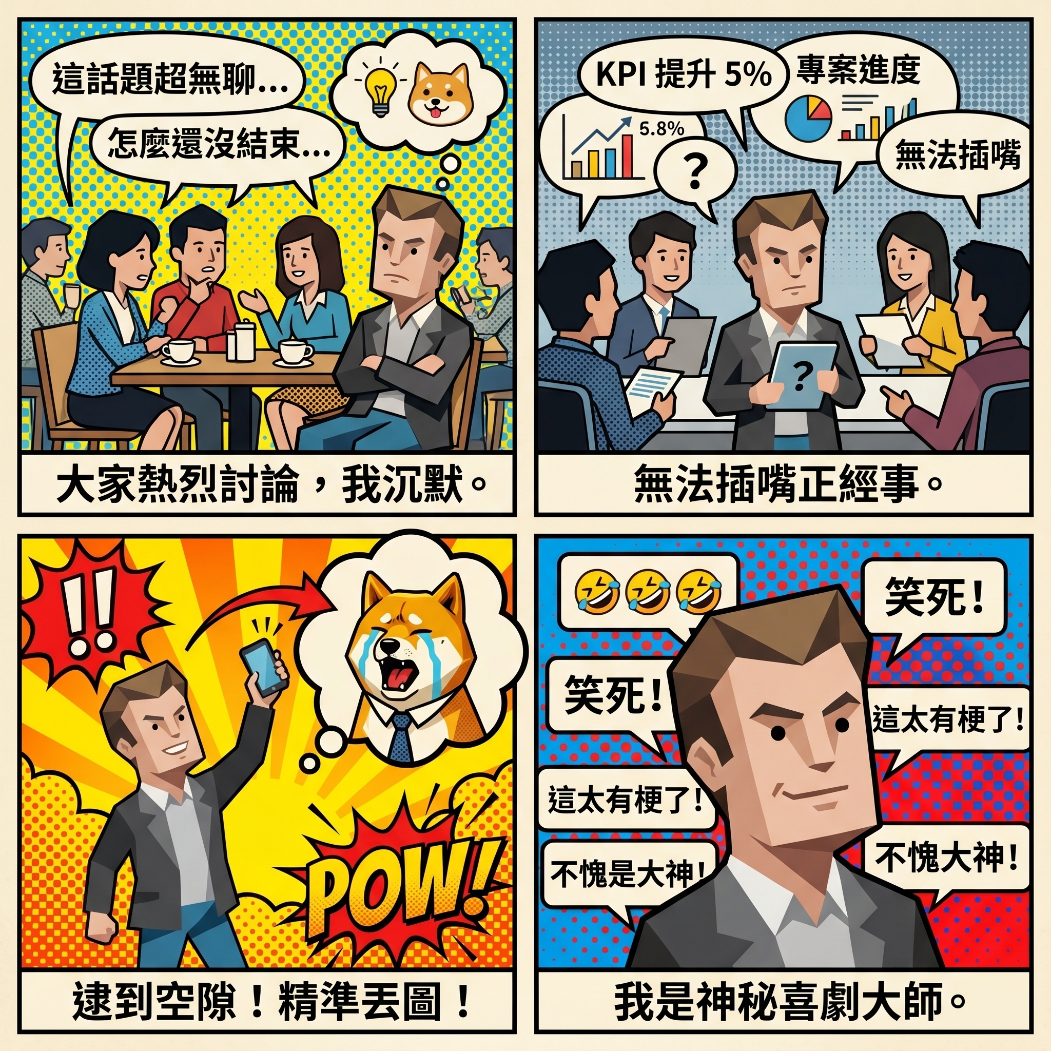 搞笑梗圖狙擊手