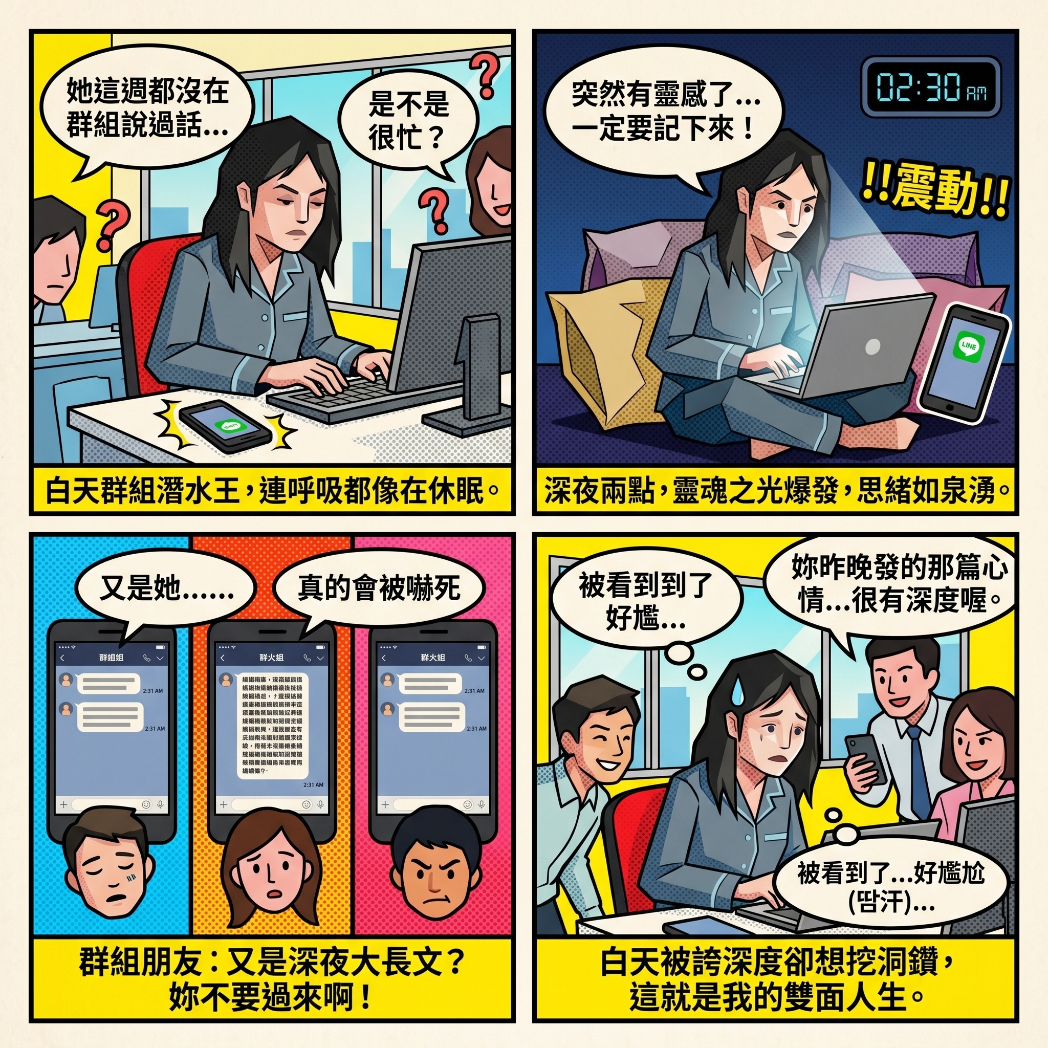 凌晨兩點心情抒發俠