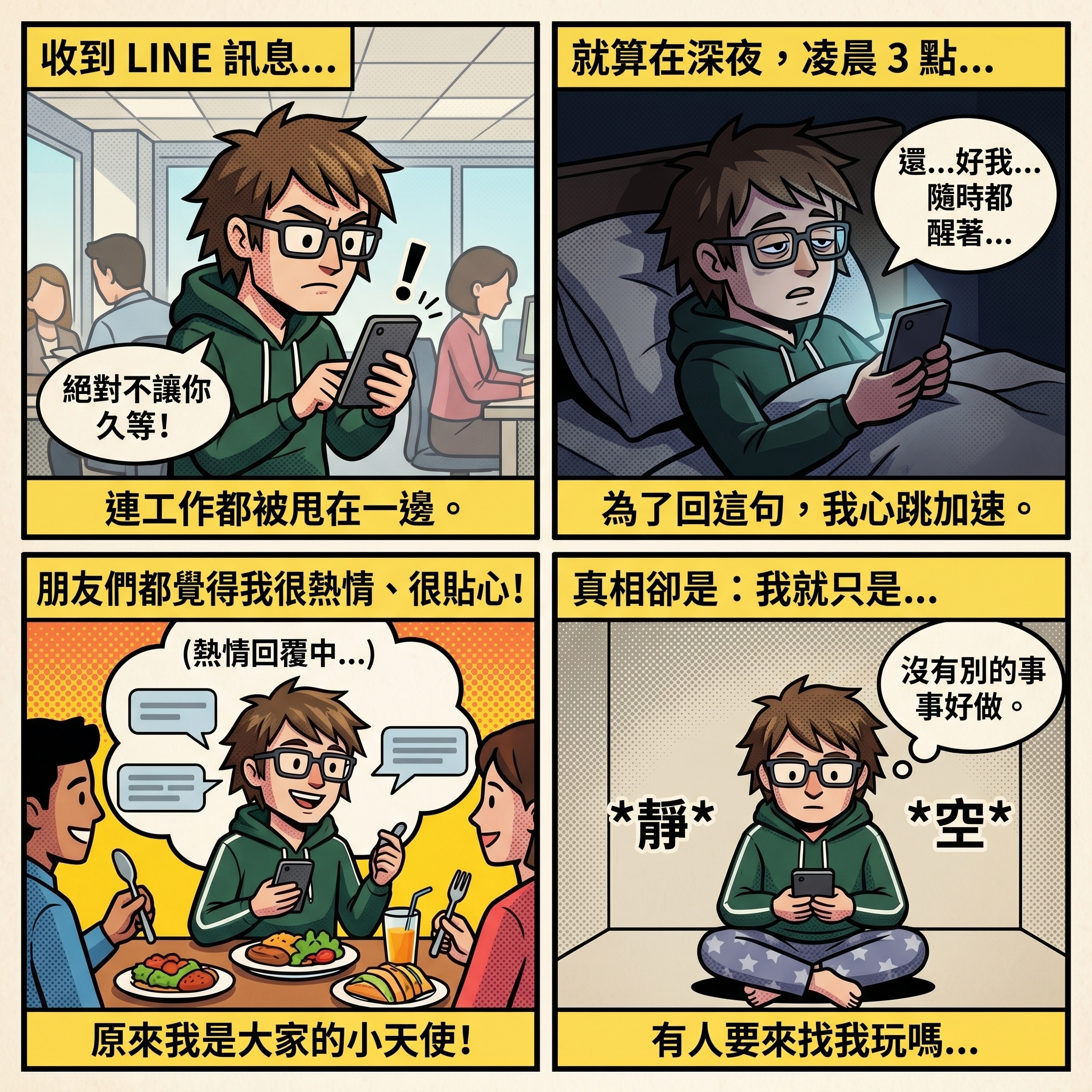 秒回焦慮症