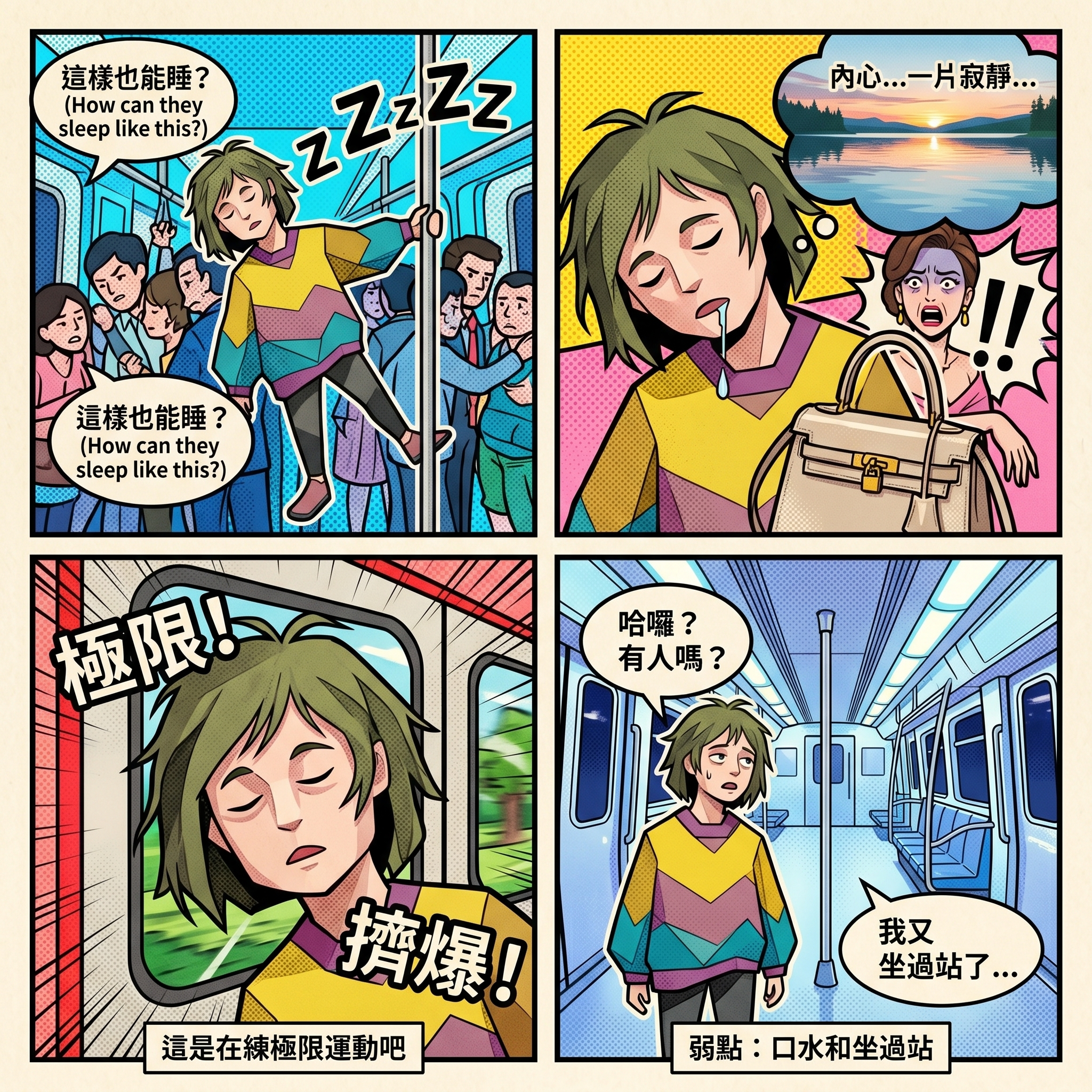 補眠特技王