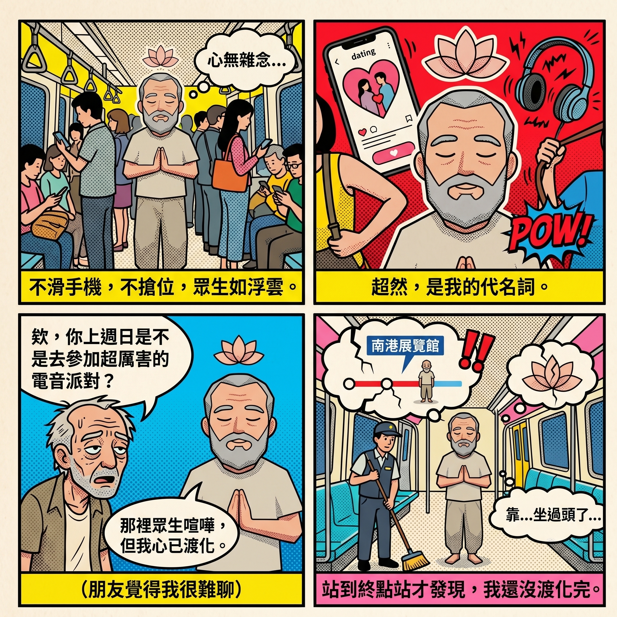 佛系站神