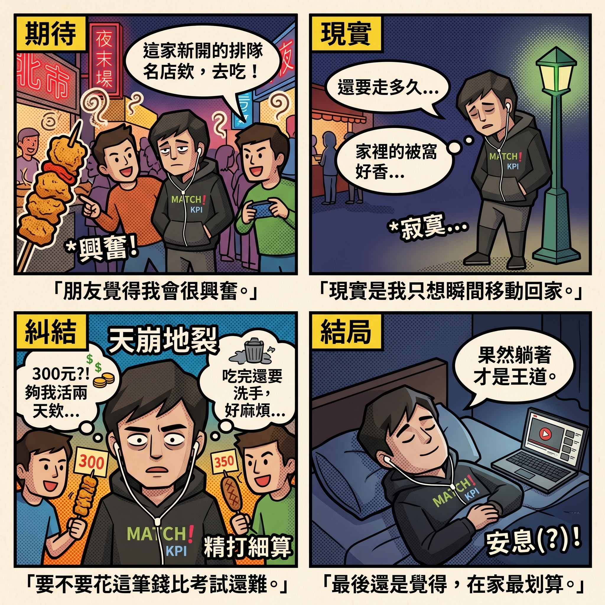 夜市被拖來幽靈
