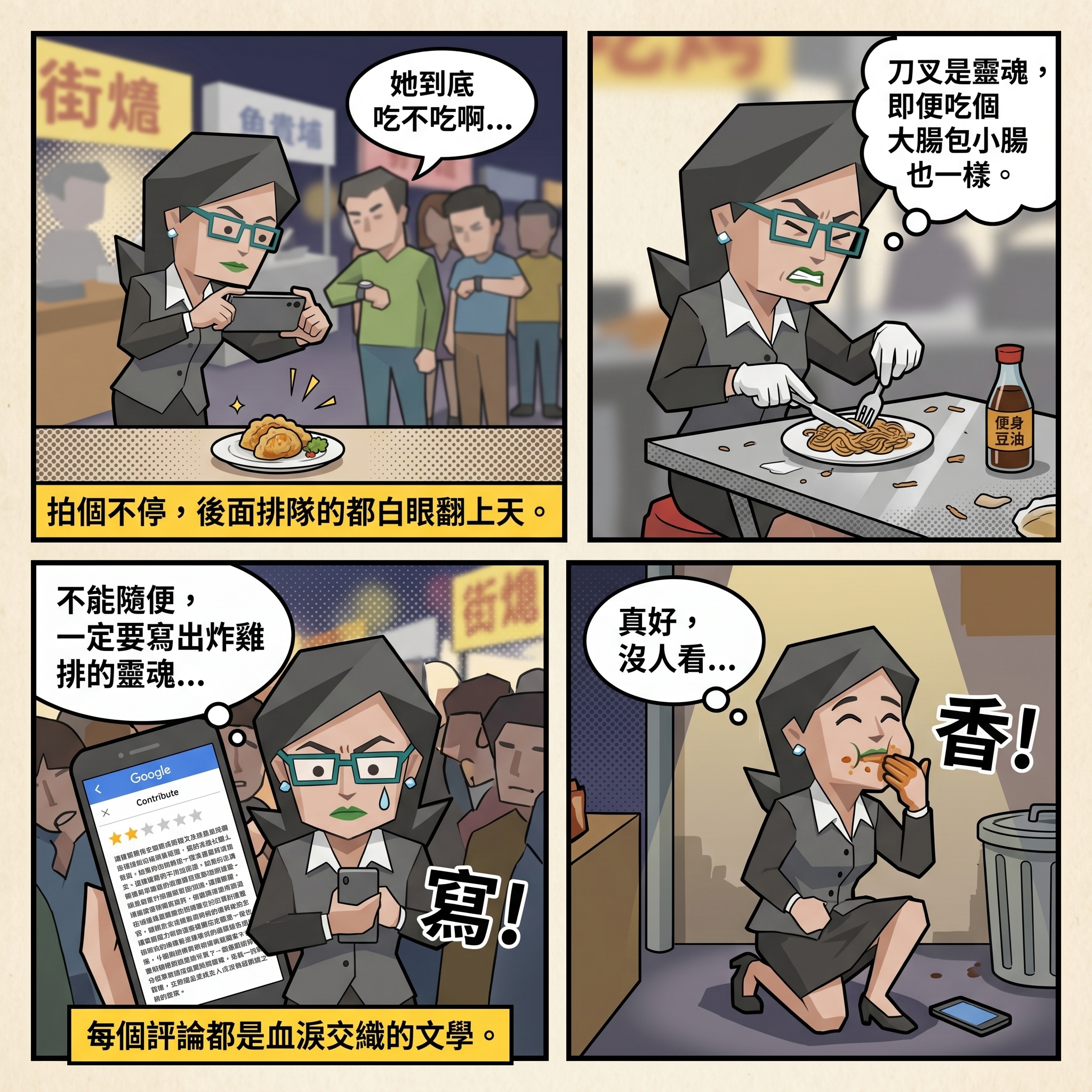 夜市米其林評審