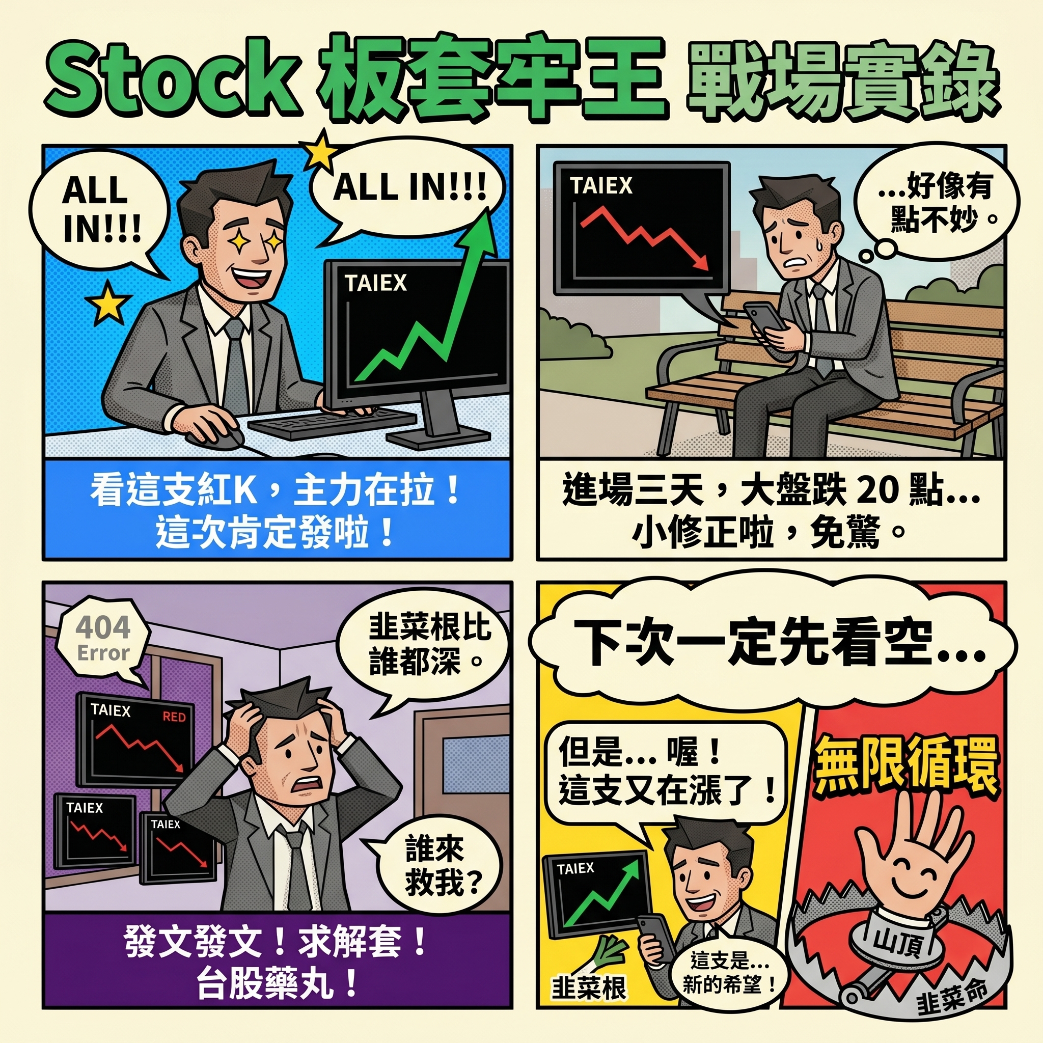 Stock 板套牢王