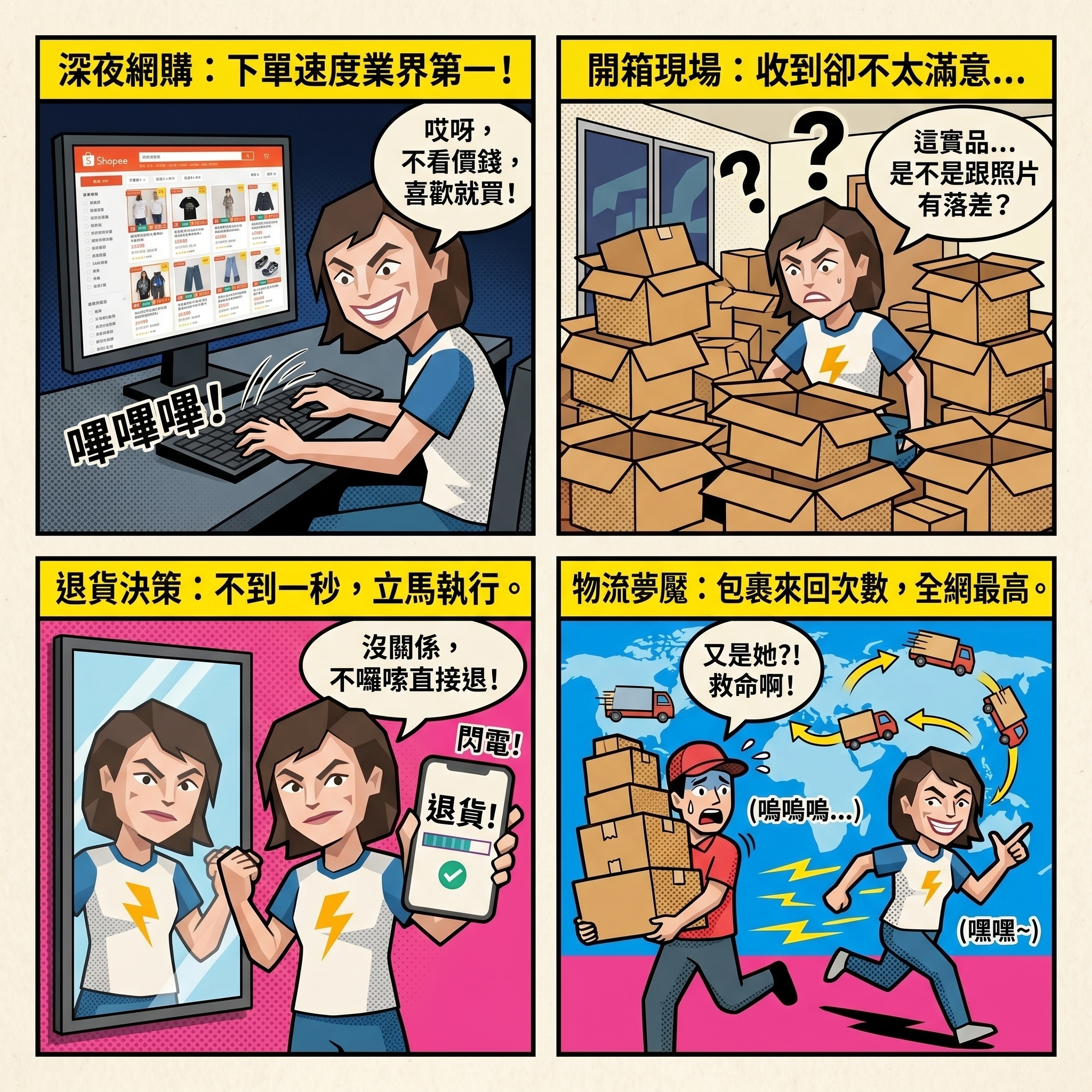 閃電退貨俠