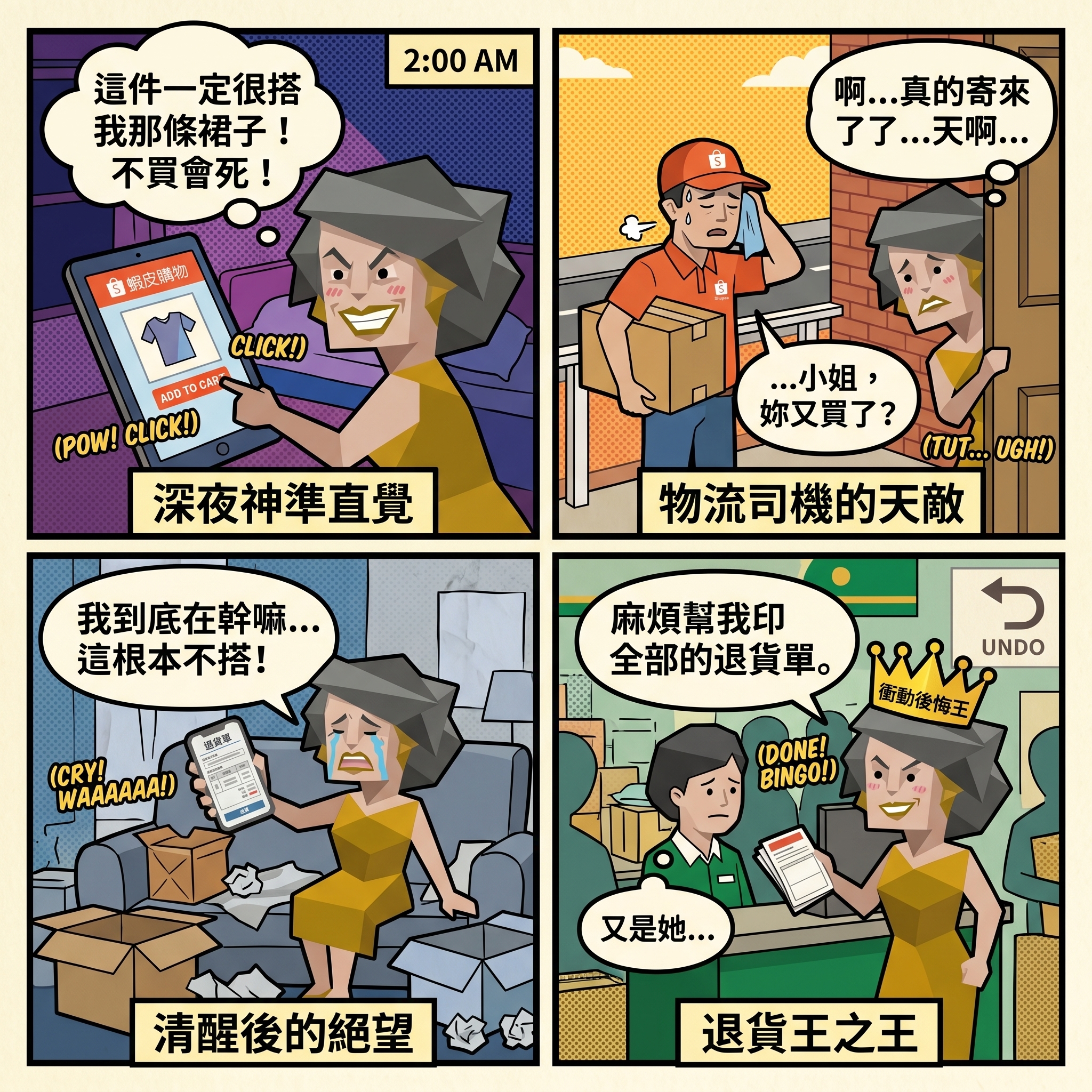秒結帳衝動派