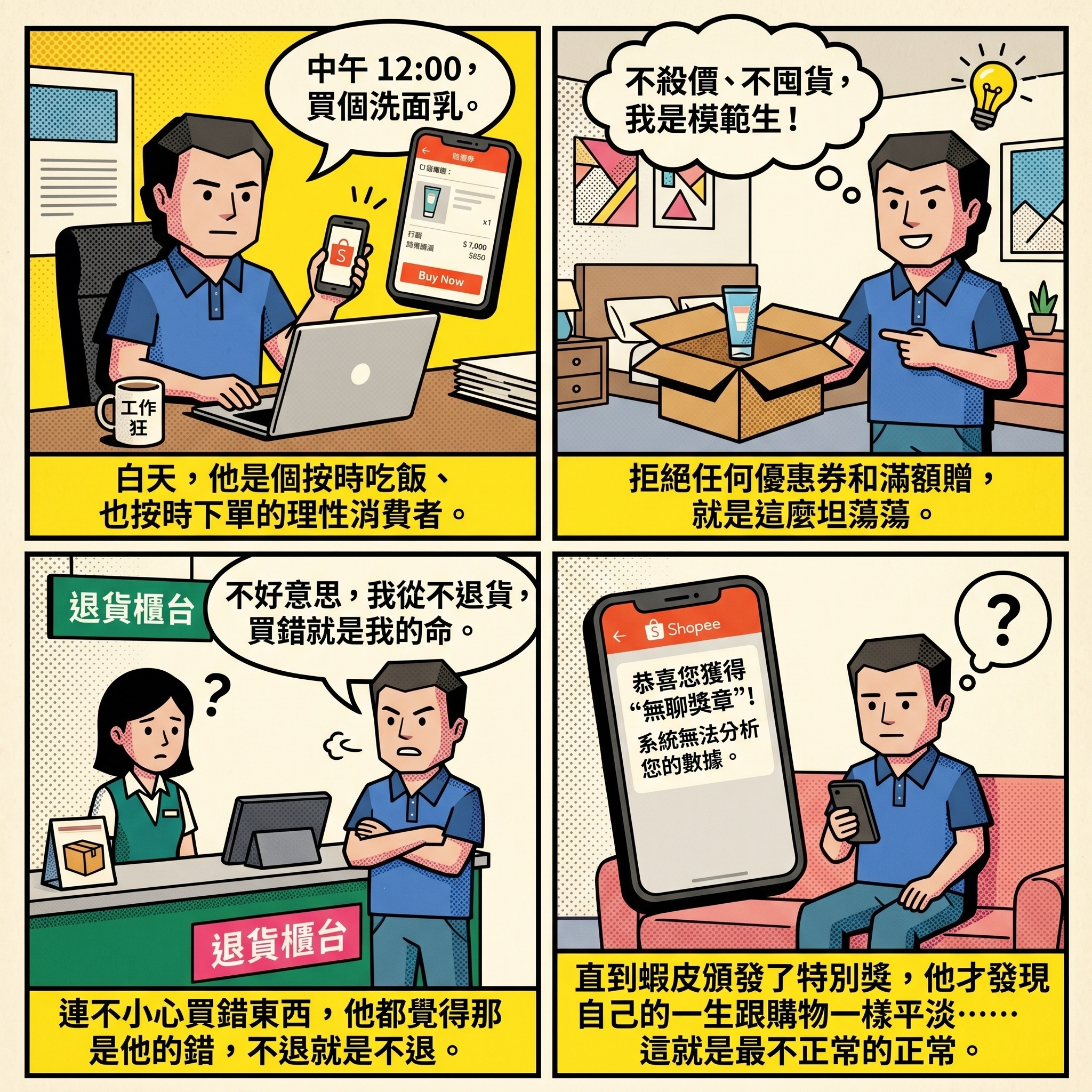 蝦皮模範正常人