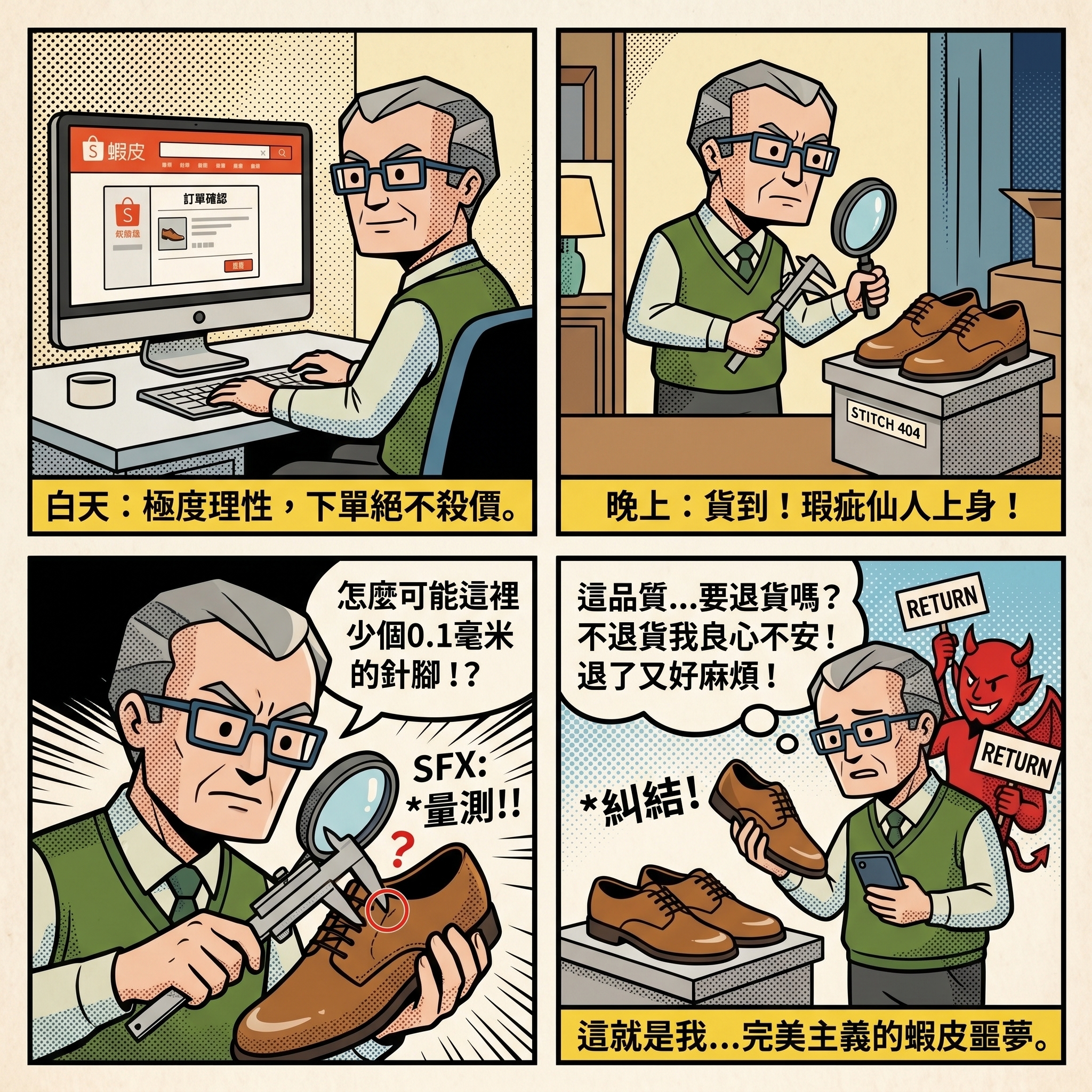 完美主義退貨仙