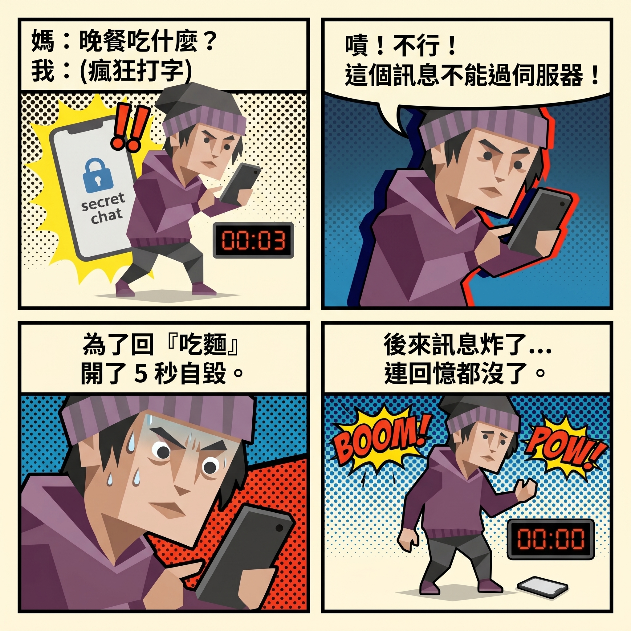 秘密聊天偏執者