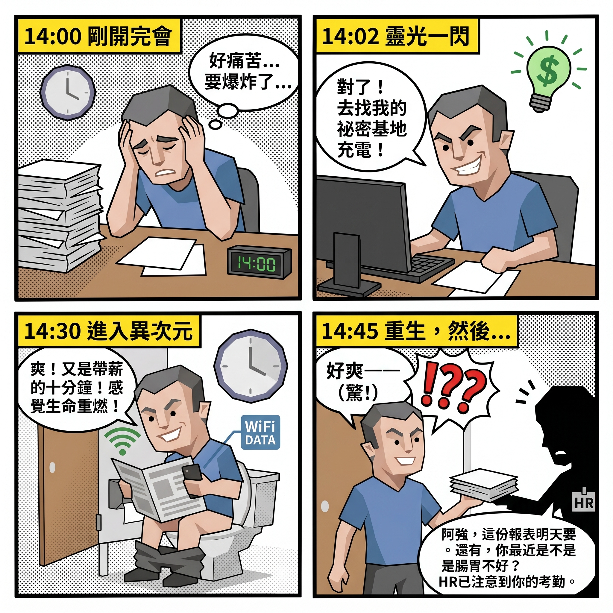 帶薪拉屎派